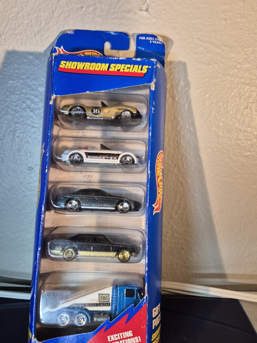 Hot Wheels Showroom Specials 5-Car Pack - Blue Packaging Vintage